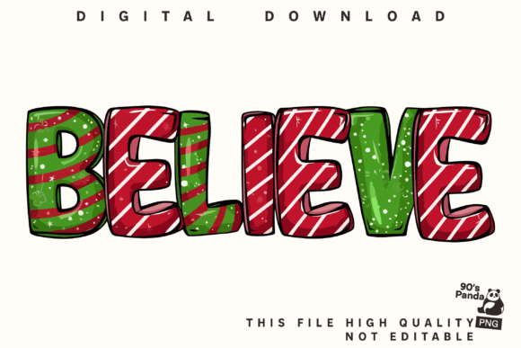Believe Christmas Clipart PNG: A Designer's Honest Take