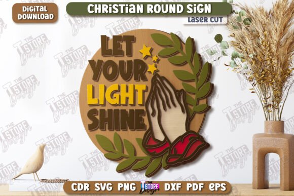 Christian Round Signs Laser Cutting Review