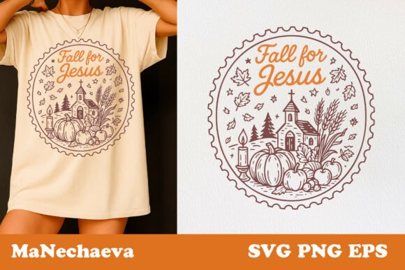 Fall Thanksgiving Postage Stamp SVG