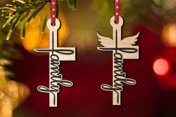 Family Jesus Christ Holy Cross Laser SVG: Winter Amp Review