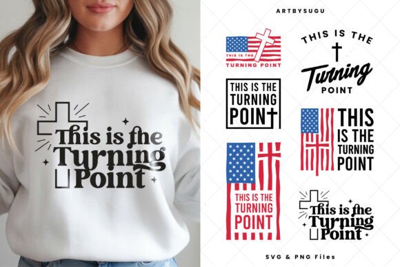 This is the Turning Point SVG PNG Bundle: Print Templates & Graphics
